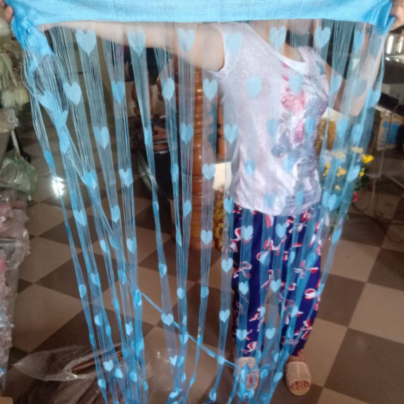 Rèm cửa hình trái tim