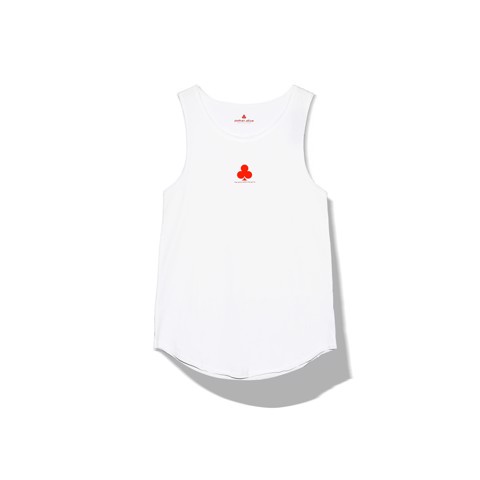 Áo tanktop Màu trắng cotton mỏng thoáng mát Poker Tanktop White Meik.modish Local Brand