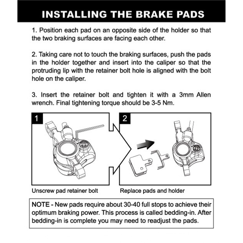 Má phanh xe đạp leo núi TEKTRO E10.11 cho MT200/M355/M395/M415/M2 T