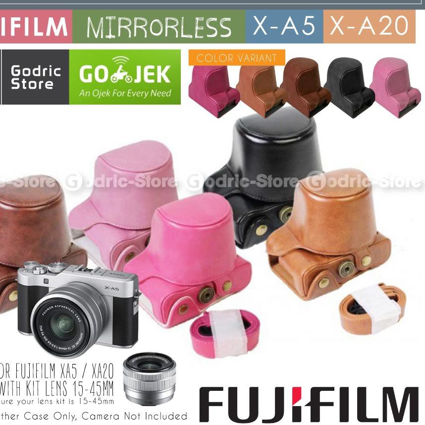 Túi Da Đựng Máy Ảnh Xq-999 Fujifilm X-A3 X-A5 X-A10 X-A20 Xa3 Xa5 Xa10