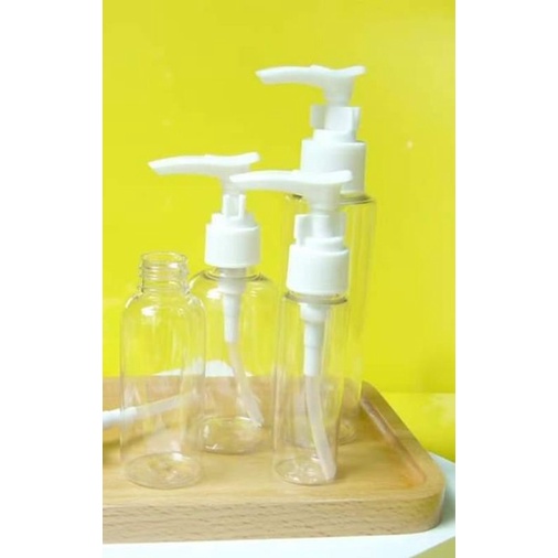 Lọ chiết mĩ phẩm, chiết dầu gội, sữa tắm chai 100ml