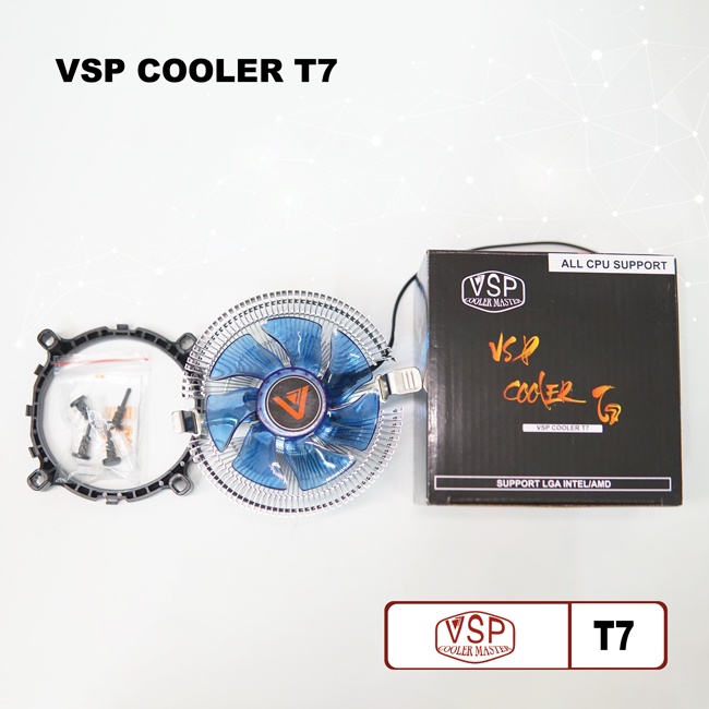 Fan Tản Nhiệt CPU LED VSP Cooler T7