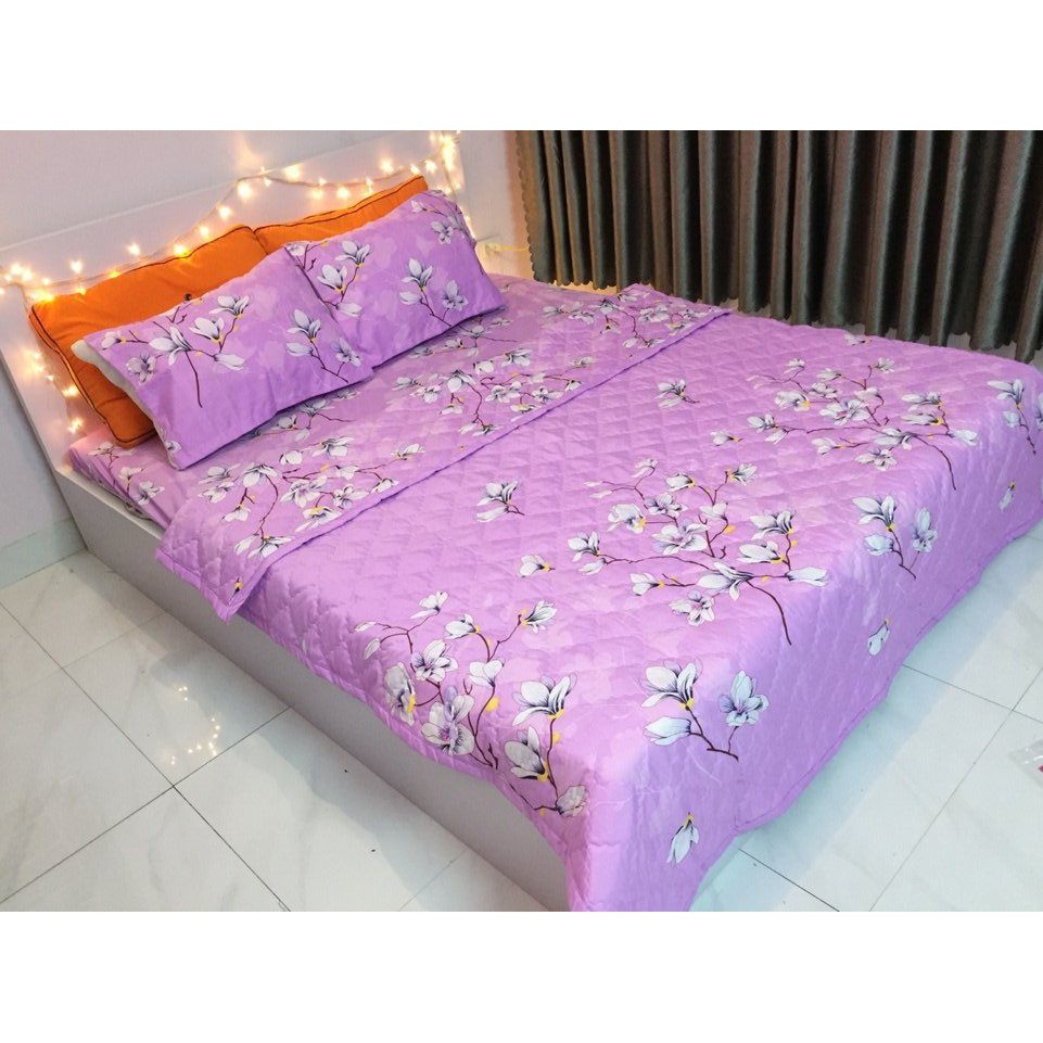 Set 4 Món Chăn Ga Gối Poly Cotton Mẫu Cung Hoàng Đạo