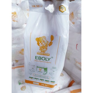 BỈM EBOLY TÃ QUẦN COMBO 100 MIẾNG 100M-100L-100XL-100XXL-100XXXL
