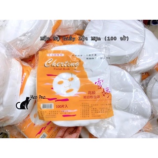 Mặt nạ giấy khô ( 1 gói 100 tờ ) hàng loại 1