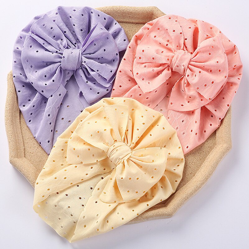 Băng Đô Nơ Mềm Mại Thời Trang Cho Bé