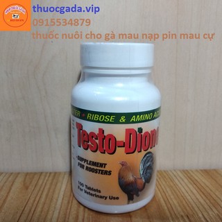 TESTO DIONE HỦ 100V THUÔC NUÔI HỪNG GÀ CHO GÀ LỎN LẺN CỰ YẾU