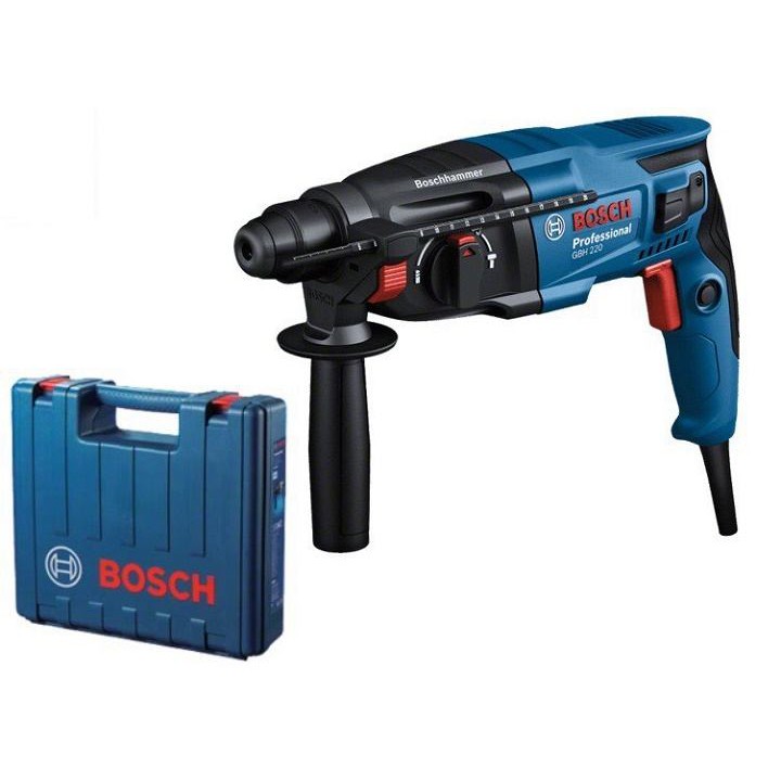 Máy khoan búa Bosch GBH 220 Công suất 720W Bảo hành điện tử chính hãng 6 tháng