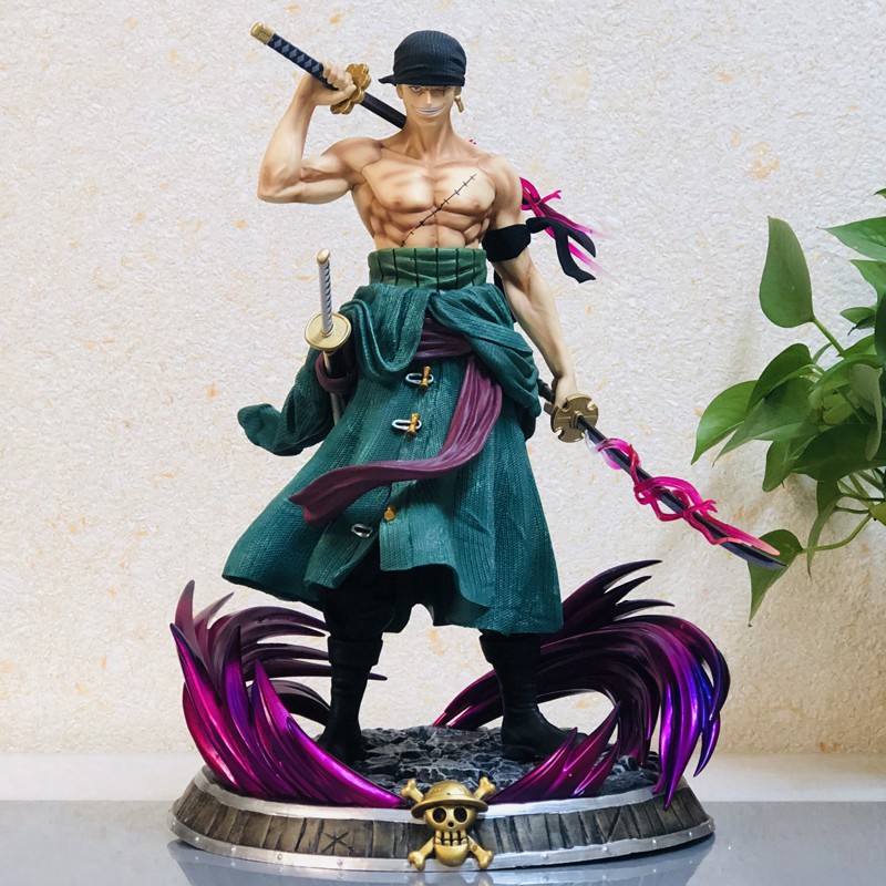 Mô hình Zoro có effect cao khoang 37cm - One Piece