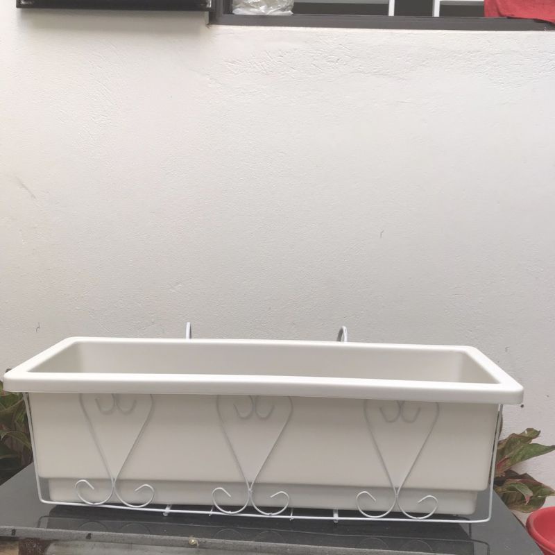 Chậu Nhựa Máng Dài Trồng Cây,Nuôi Cá size 60x20x16cm_Hàng Công Ty