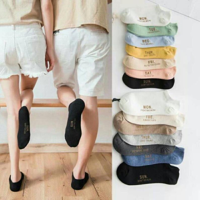 Set 7 Đôi Tất 7 Ngày Cho Nam Và Nữ - LADY