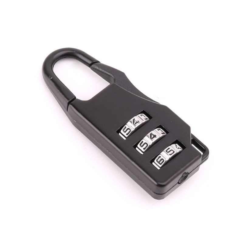Ổ khóa hành lý du lịch kiểu mật mã chữ số an toàn mini trang trí biểu tượng chữ thập Thụy Sĩ
