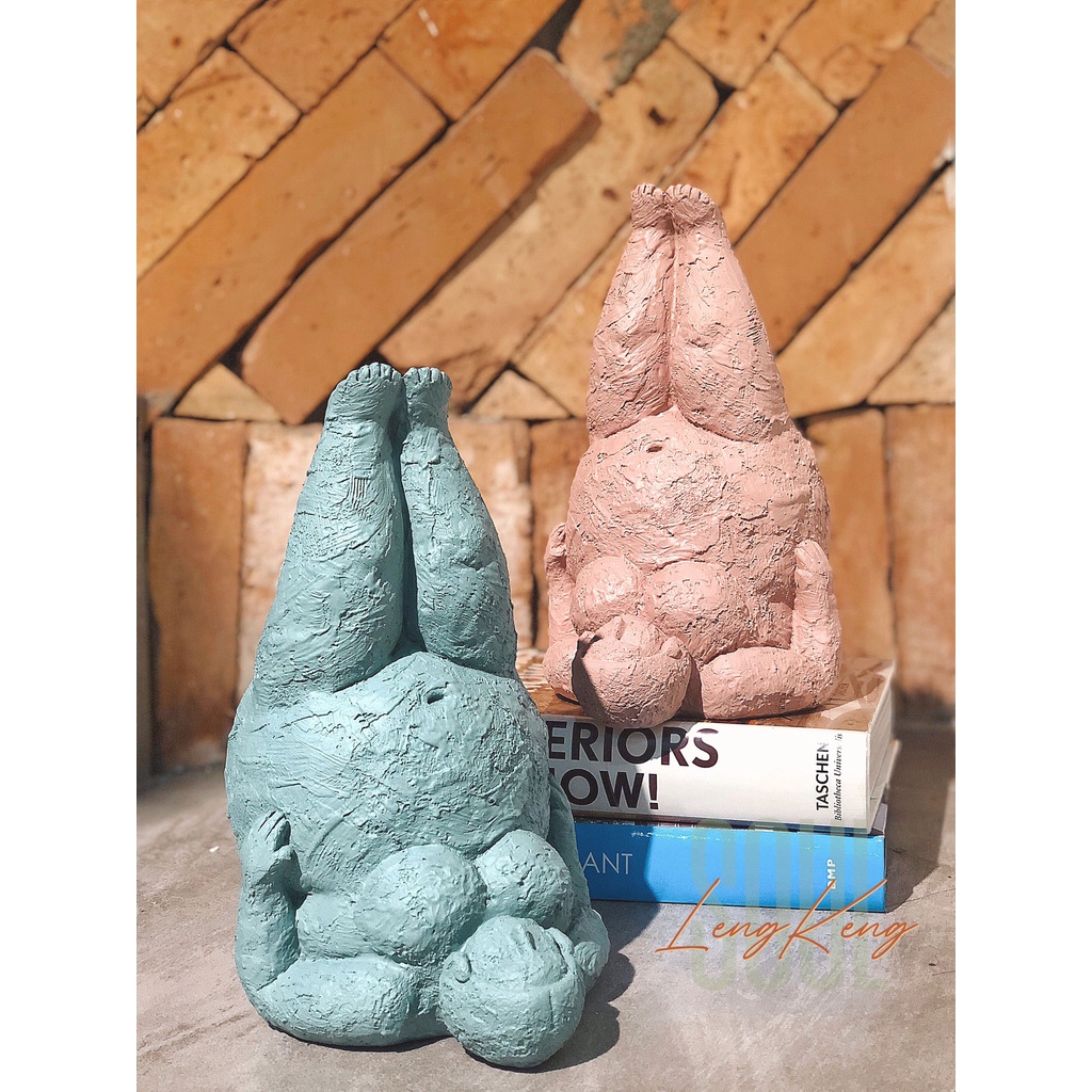 TƯỢNG DECOR CHUBBY WOMAN ( GÁI MŨM MĨM )