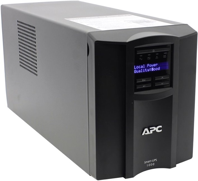 Bộ Lưu Điện UPS APC Smart-UPS SMT1000I 1000VA LCD - Renew 99% -Chưa Ắc Quy