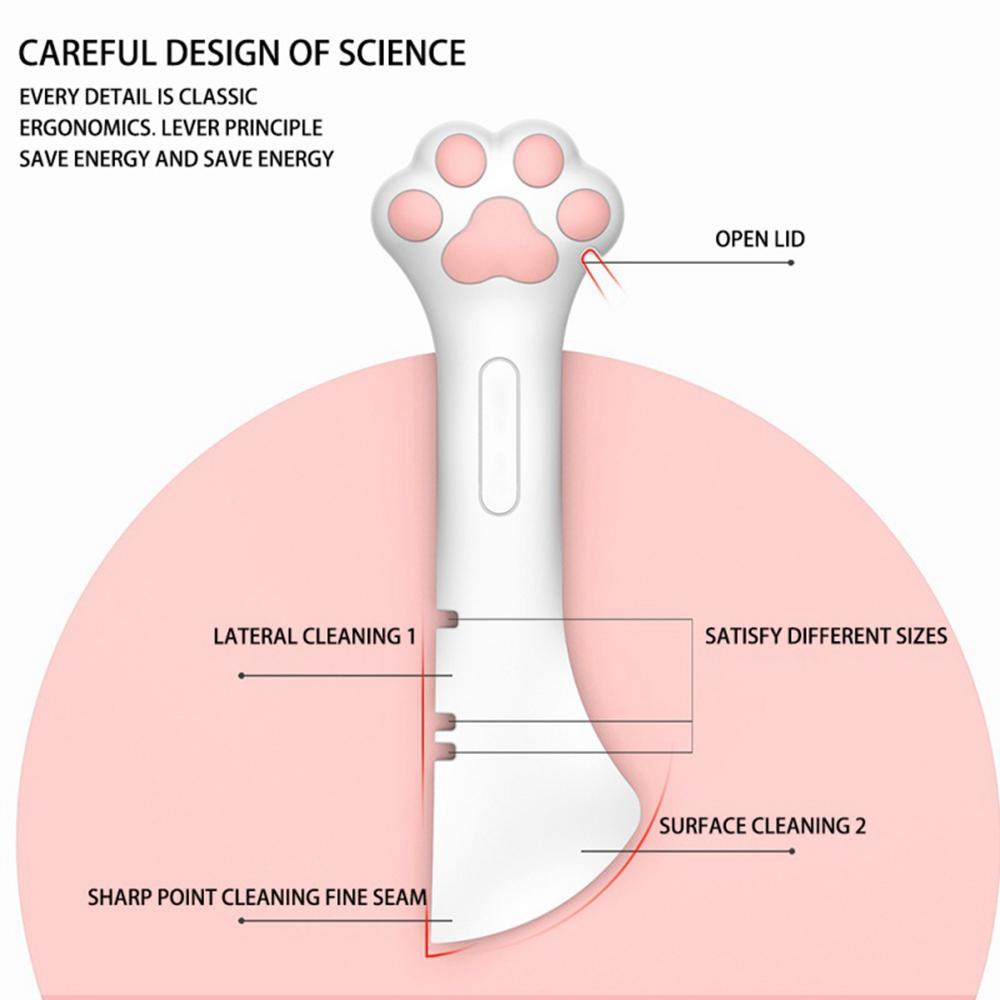 Muỗng Ăn Bằng Silicone Đa Năng Dành Cho Thú Cưng