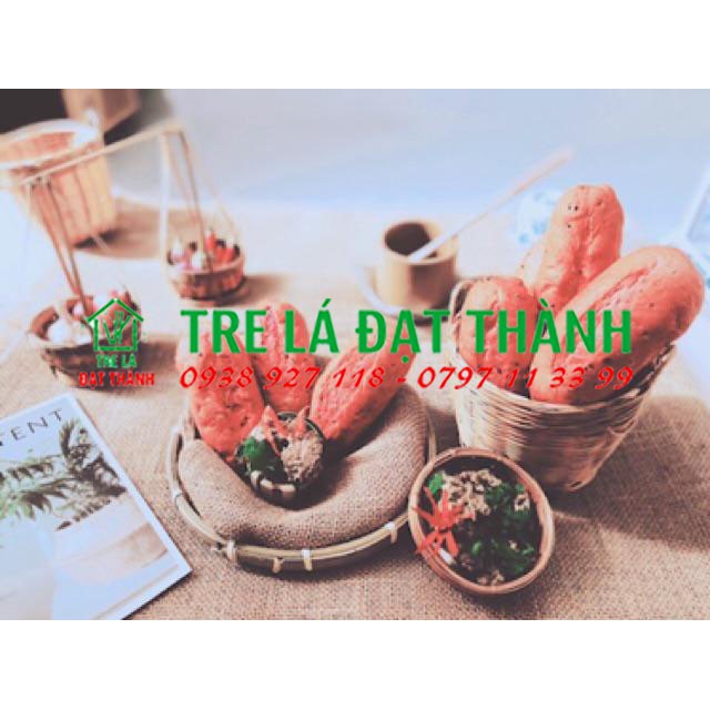 Giỏ mây tre, cần xé nhí  - Phụ kiện trang trí, chụp hình