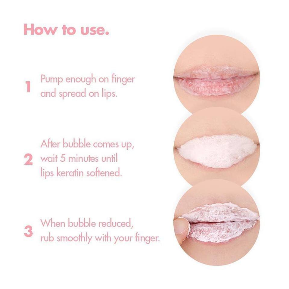 TẨY TẾ CHẾT MÔI BUBIBUBI LIP SCRRUB