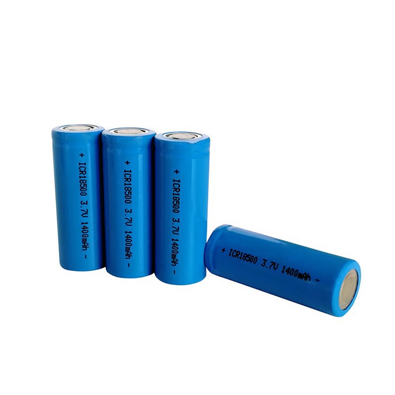 Pin sạc lithium 18500 3,7V 1400mAh sử dụng cho các loại đèn, loa bluetooth, camera và nhiều thiết bị điện tử khác