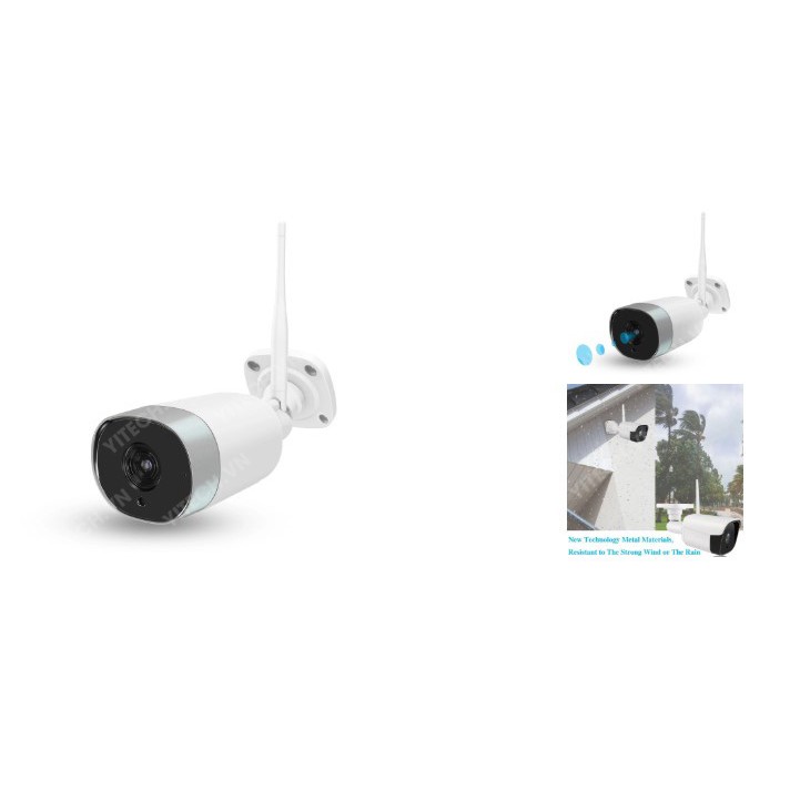 Camera Wifi YI CB301 ngoài trời chính hãng, độ phân giải 3.0Mpx SUPERHD 1536P, kèm thẻ nhớ 128GB | BigBuy360 - bigbuy360.vn