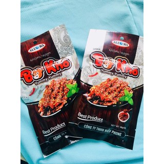 Snack vị bò khô