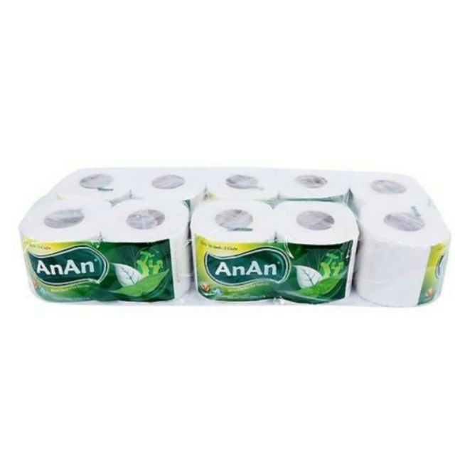 Lốc giấy vệ sinh cuộn An An
