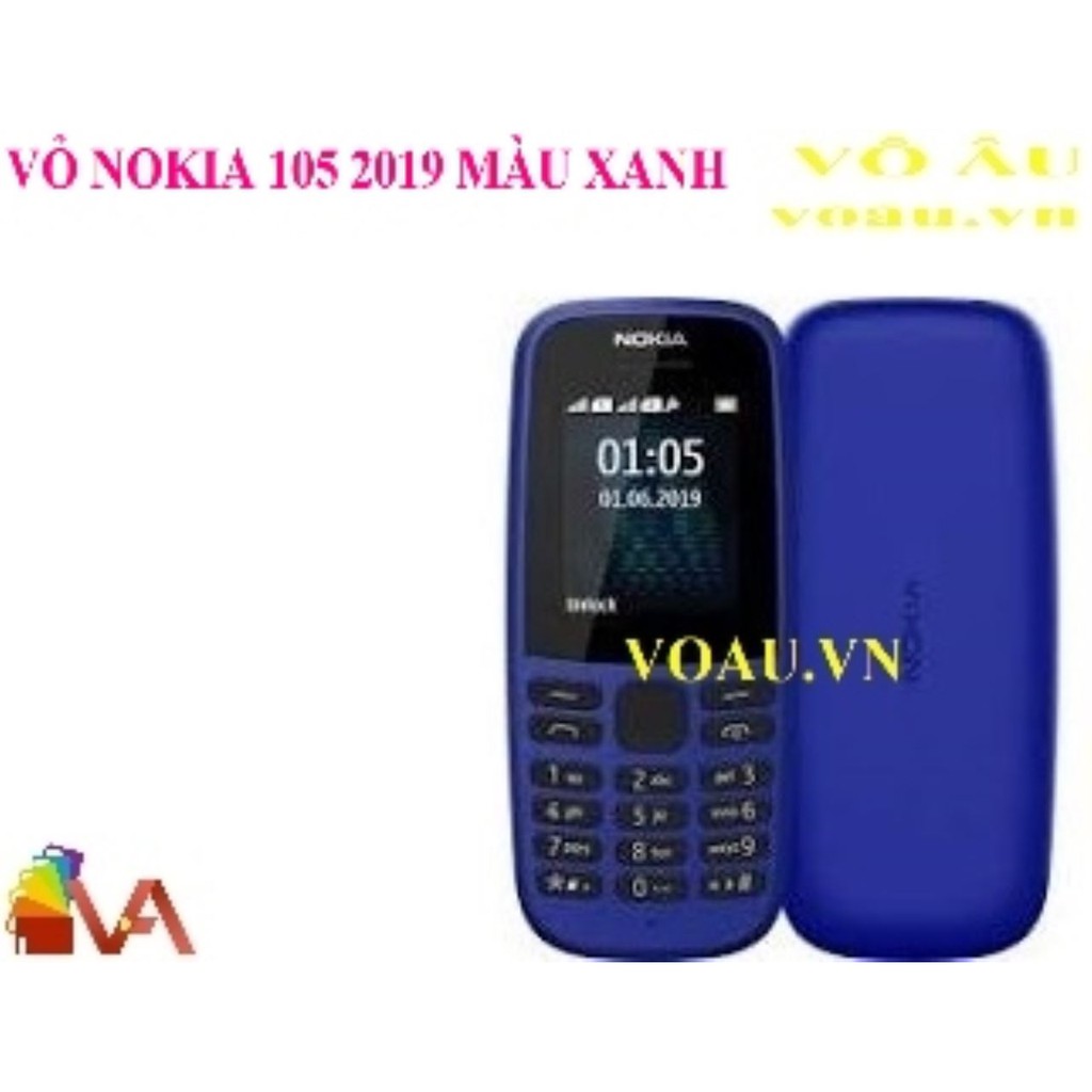 VỎ NOKIA 105 2019 MÀU XANH