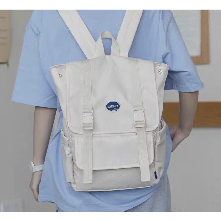 Balo đi học kiểu dáng Hàn Quốc basic Vakaka 🌷🐰 HÀNG CÓ SẴN 🌙