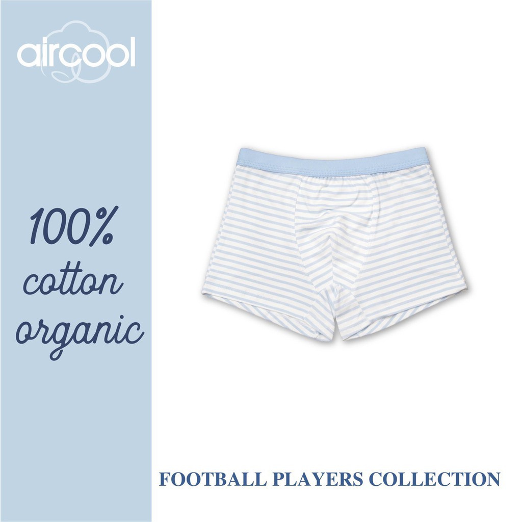 Quần lót bé trai air cool boxer, quần sịp đùi bé trai air cool set 3c, vải kháng khuẩn shop.congso