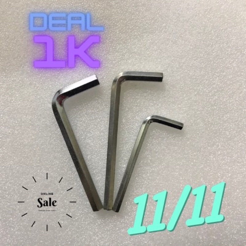 Bộ lục giác 3 món tiện lợi