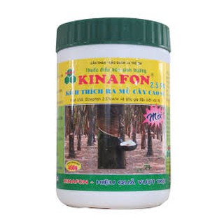 KINAFON 2.5PA (Hũ 450g) - Tăng sản lượng mủ cây cao su