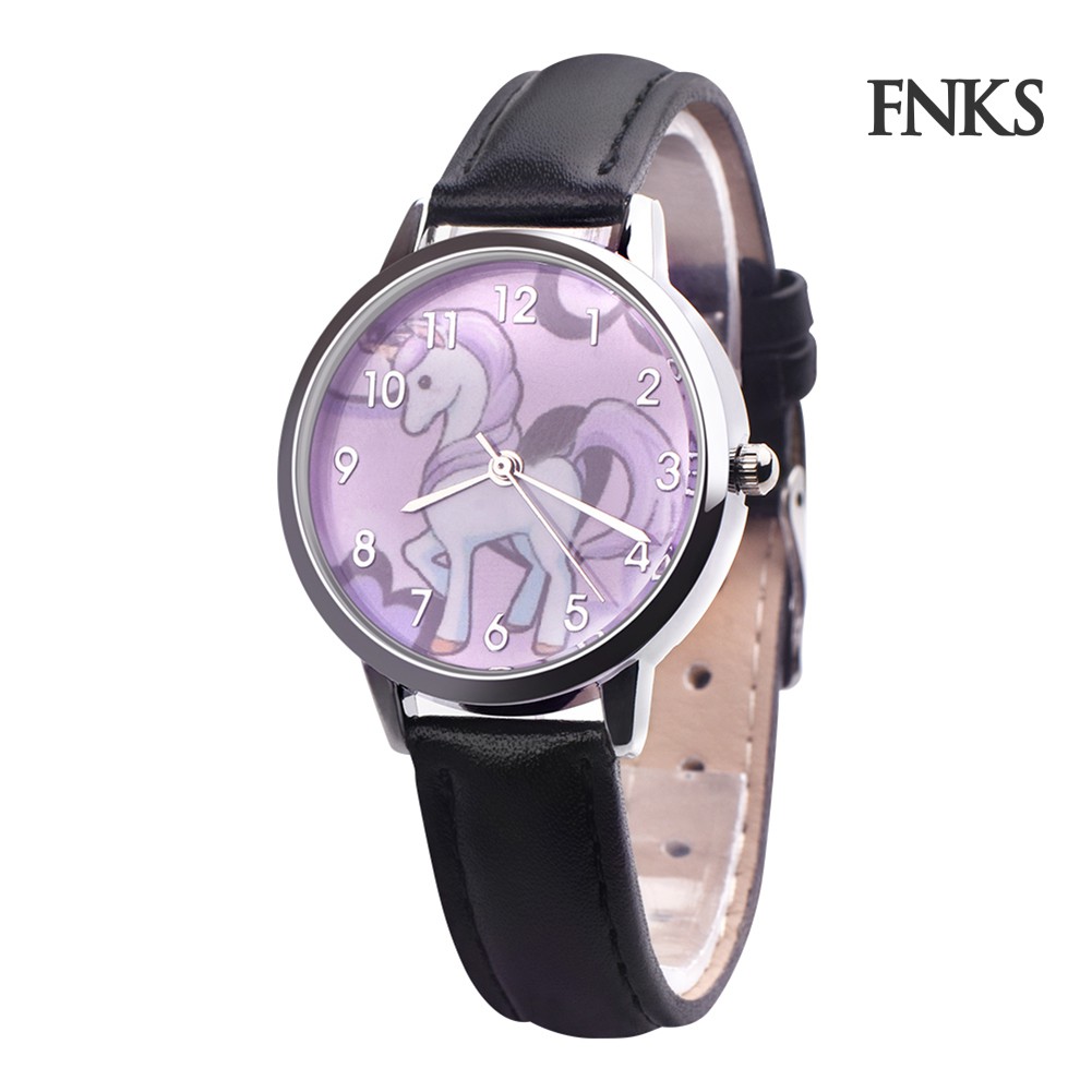 Đồng Hồ Dây Giả Da Họa Tiết Hoạt Hình Cho Bé Trai / Gái | BigBuy360 - bigbuy360.vn