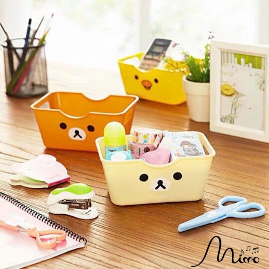 Hộp Đựng Đồ Phụ kiện và Mỹ Phẩm 3 mẫu Gấu-Vịt-Thỏ Đáng Yêu