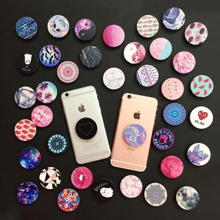 Miếng dán đỡ điện thoại đa năng Popsockets họa tiết đa dạng giao ngẫu nhiên