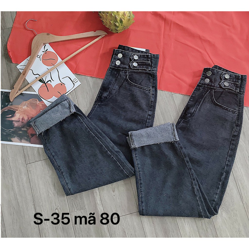 [Mã WASTMAY giảm 15% tối đa 30K đơn 150K] QUẦN BAGGY bigsize VNXK ĐẠI SIZE NHỎ ĐẾN 35 MS 80