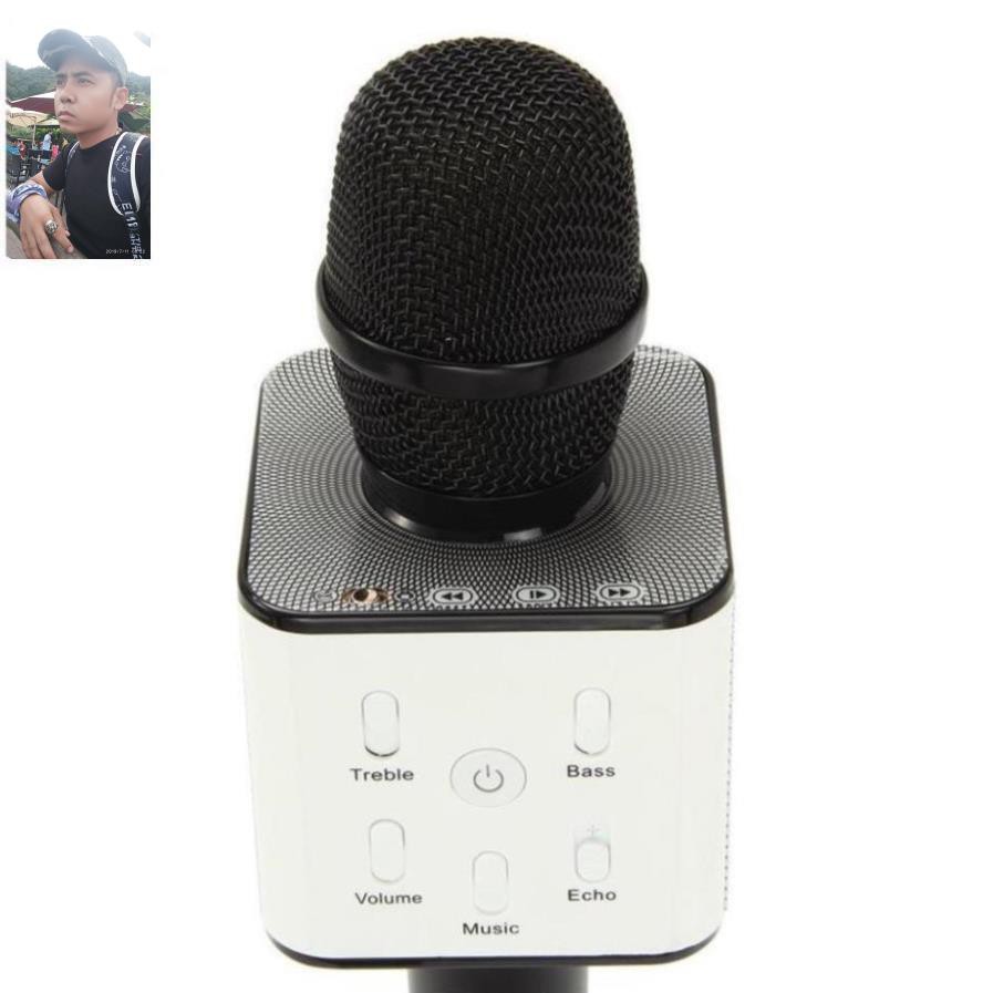 XẢ LỖ (SHOPEE TRỢ GIÁ) MIC KARAOKE Q7 - HÁT KARAOKE KHÔNG CẦN DÀN ÂM THANH SIÊU RẺ