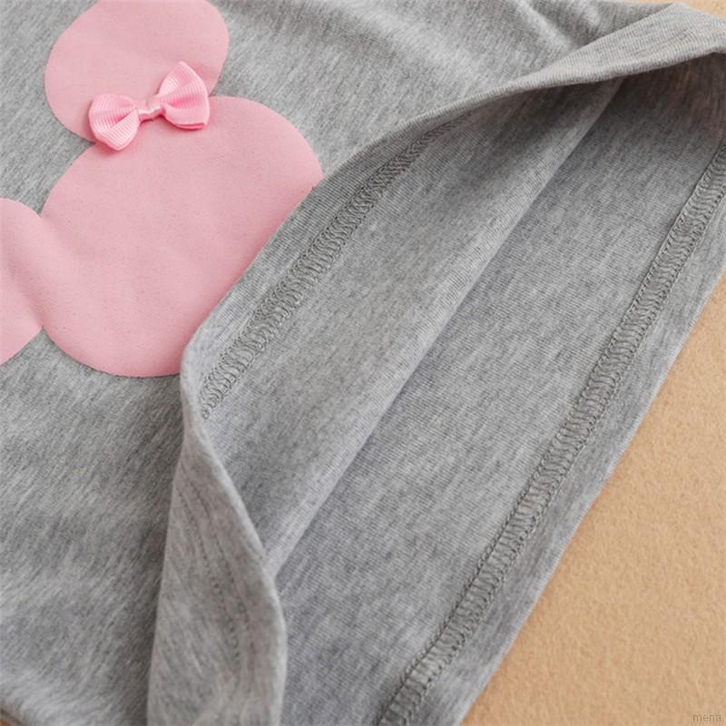 Áo thun tay ngắn in hình nhân vật hoạt hình xinh xắn dành cho bé gái