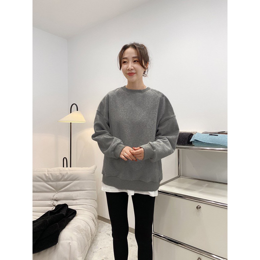 Áo Sweater Nỉ Ngoại Unisex Cao Cấp, Áo Nỉ Trơn Tay Dài Basic Nhiều Màu Dành Cho Nam Và Nữ, Labibi | WebRaoVat - webraovat.net.vn