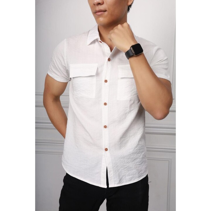 Áo sơ mi đũi nam cổ bẻ ❤️ 𝑺𝑨𝑳𝑬❤️ Áo đũi nam cao cấp chất liệu vải LINEn co giãn , thoáng mát , dễ chịu KILLMEN STORE | BigBuy360 - bigbuy360.vn