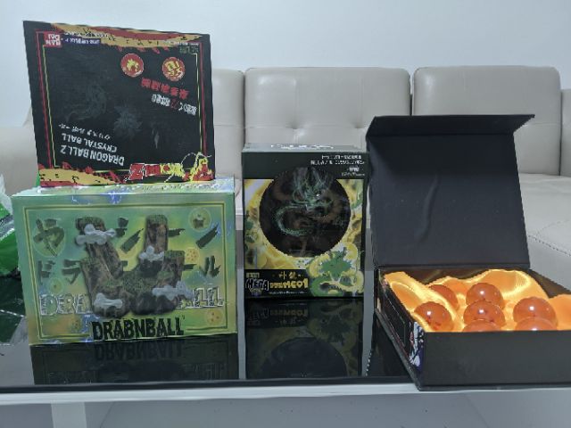 Bộ mô hình Shenlong gồm Rồng, ngọc, núi - mô hình Dragon Ball