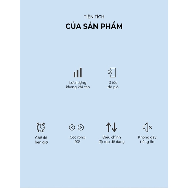Quạt cây cao cấp 5 cánh Coex CF-7315