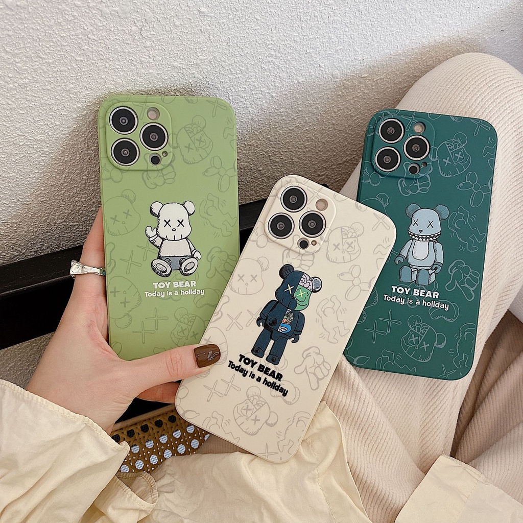 Ốp Điện Thoại Cao Su Mềm In Họa Tiết Graffiti Cho iPhone 7 8 Plus X XS XR 11 12 13 Pro Max