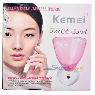 Máy xông hơi mặt Kemei 6068