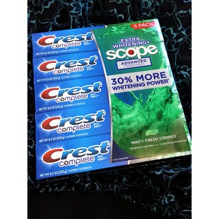Kem đánh răng crest complete 232g - mỹ - advance freshness
