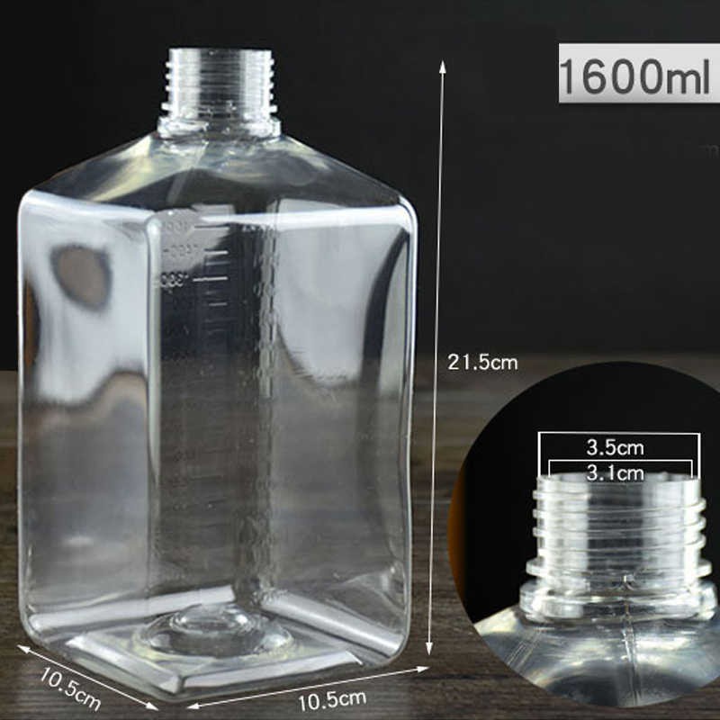 Bình bơm siro nhựa mica dung tích 1600ml kèm vòi pump 1 lần 10ml - Dụng Cụ Pha Chế Đà Nẵng
