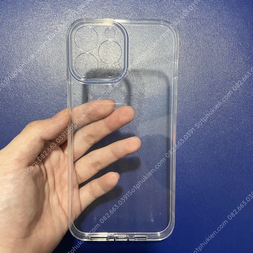 Ốp lưng bảo vệ cam Iphone 13 13 pro max (ip 13 promax) dẻo trong suốt