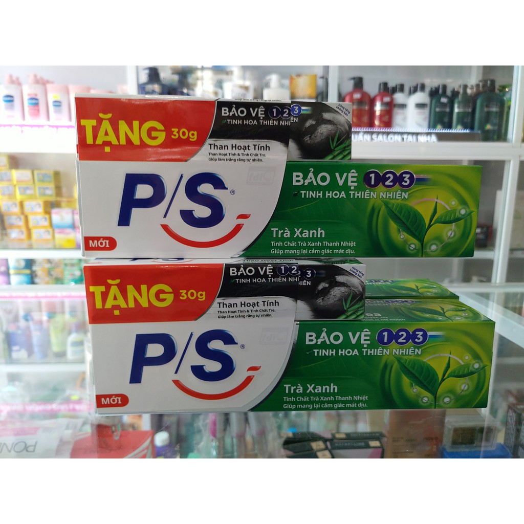 Kem Đánh Răng P/S Trà Xanh 123