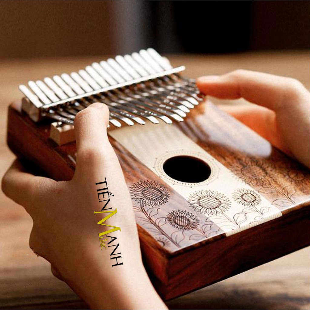 Đàn Kalimba 17 Phím Hluru KT (Gỗ Koa, Maple) - Nhạc Cụ Tiến Mạnh Music