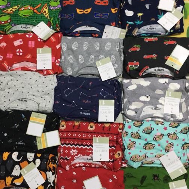 Combo 3 bộ carter xuất dư bé trai