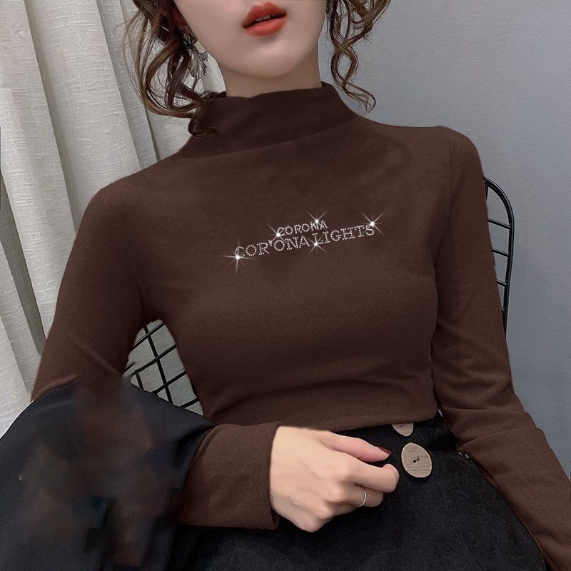 Áo thun dài tay nữ MIA 1992 - áo thun nữ tay dài cố 3p chứ thêu hàng VNXK dày dặn ấm xinh