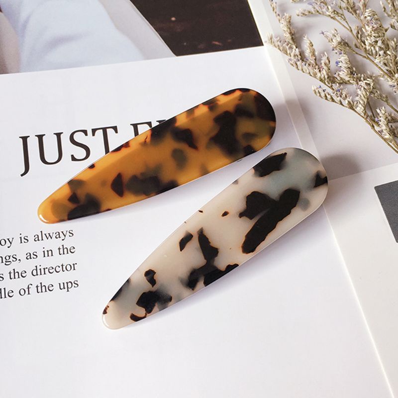 Youyo Kẹp Tóc BB Họa Tiết Da Báo Phong Cách Hàn Quốc Cho Nữ